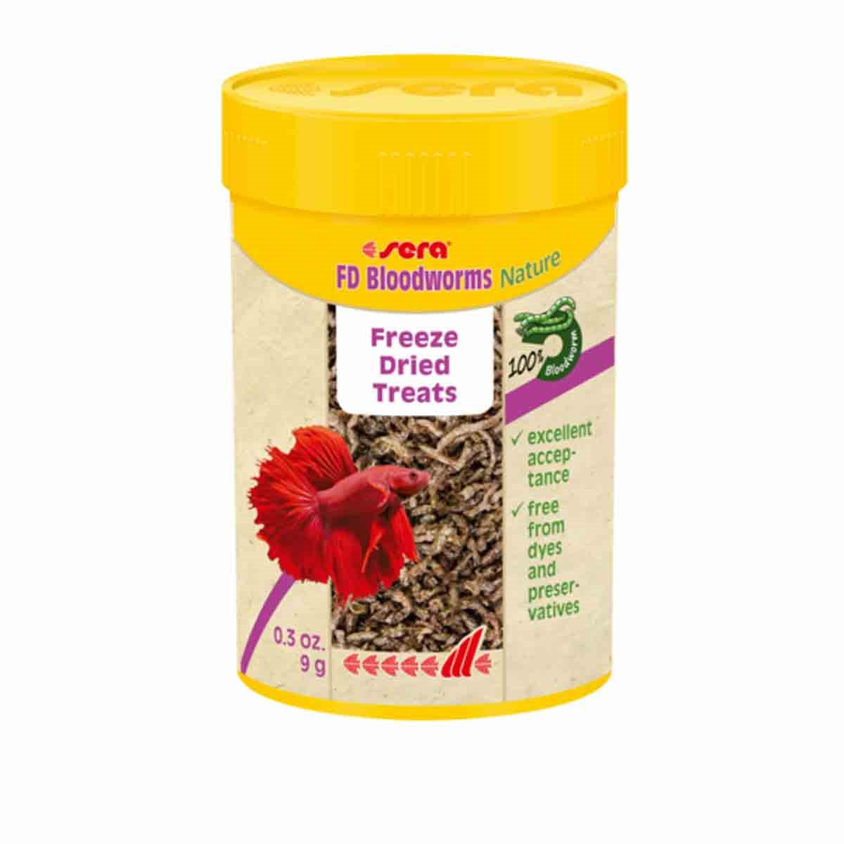 Food Sera Fd Bloodworms Nature 9gm