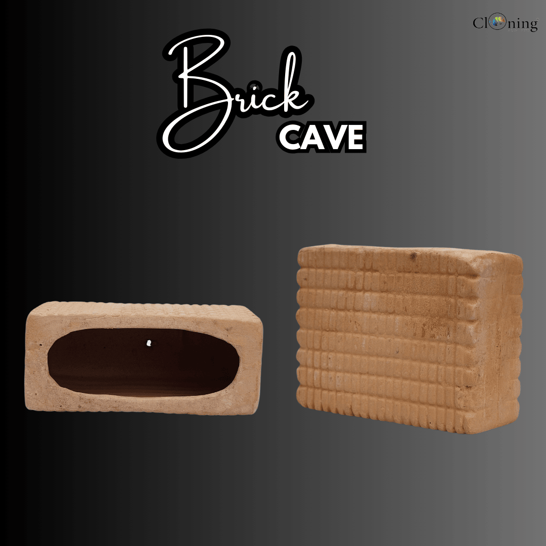 Brick Cave Clay Toy