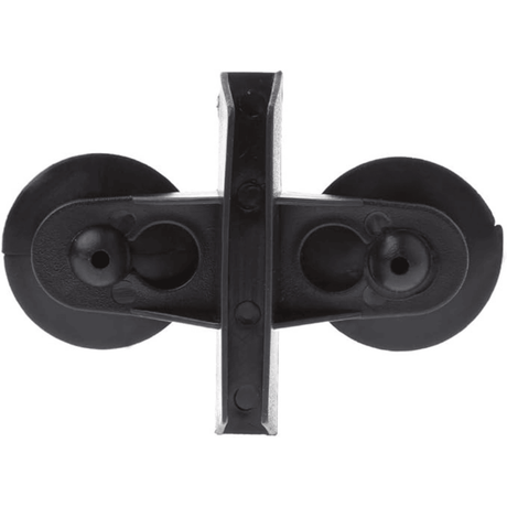 Divider Clips  Black Suction Cups (Pack Of 2)