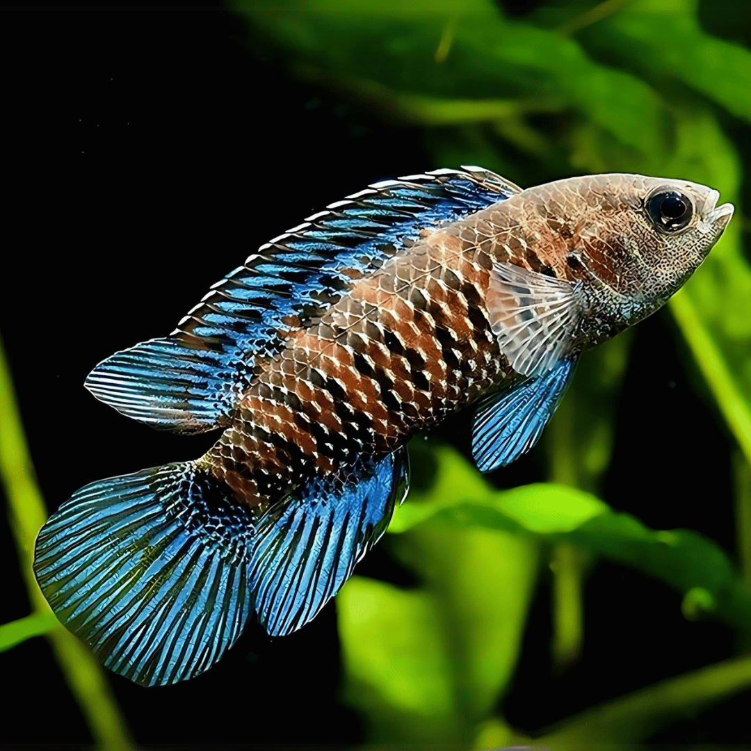 Dwarf Cichlid Badis Chameleon Blue (3 cms) | Single