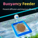 Gadgets Square Feeding Ring | Free Duckweed Oxygenating Live Plant