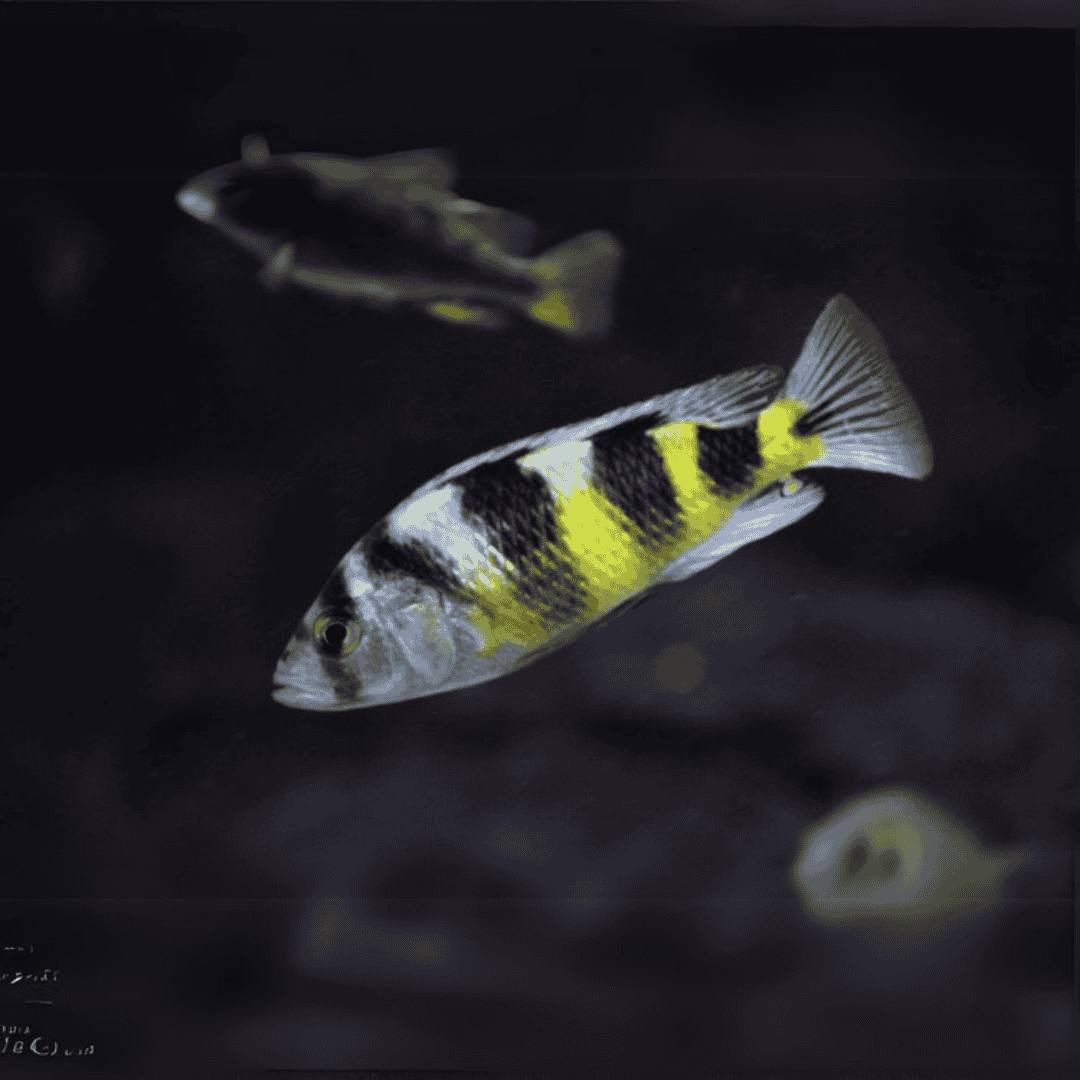 Malawi Haps Cichlid Zebra Obliquidens (Size 2 Inches) | Single