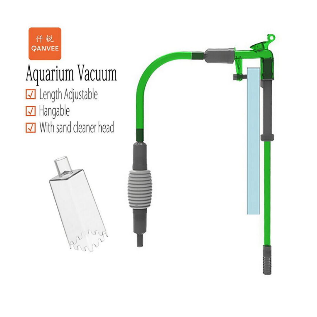 Qanvee S6 Water Changing Siphon With Tank Holding Knob