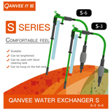 Qanvee S6 Water Changing Siphon With Tank Holding Knob