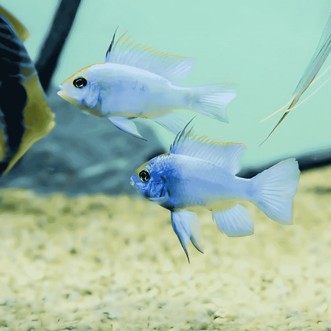 Ram Cichlid Electric Blue Ramirezi (3-4 Cms) | Pair