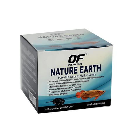 Starter Ocean Free Nature Earth For Arowana & Stingray 260gm