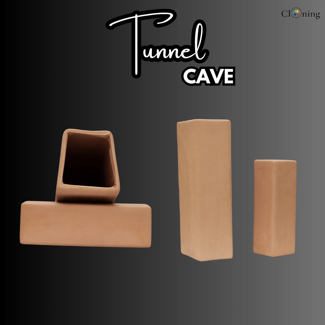 Tunnel Cave Clay Toy