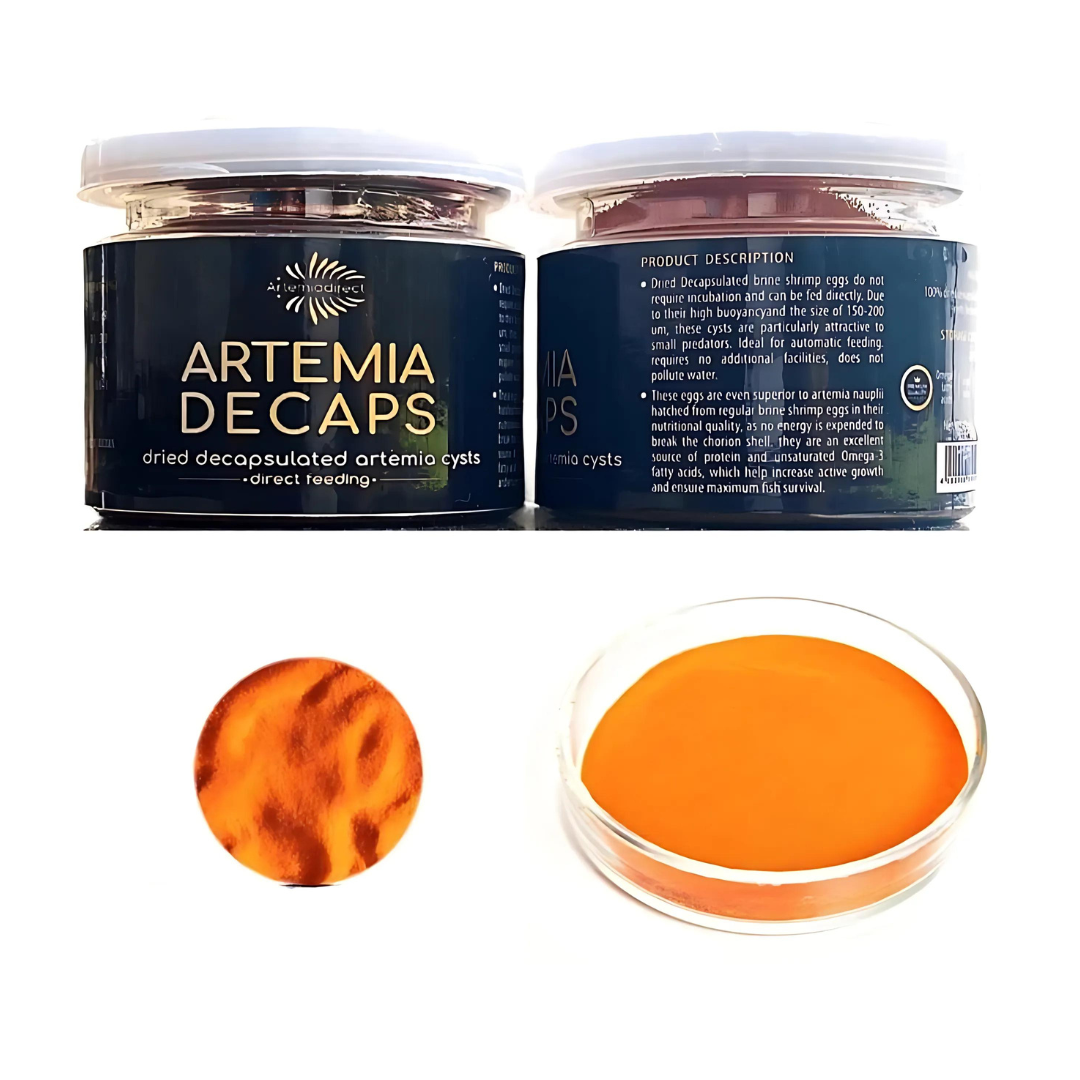 Food Artemia Cysts Decaps Dried 40gm/75ml