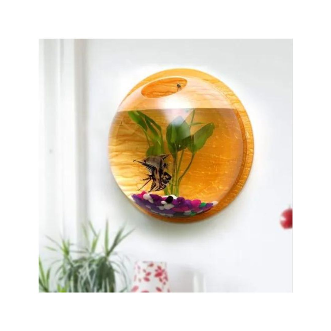 Wall Hanging Fish Bowl 15 Inches cloningaquapets