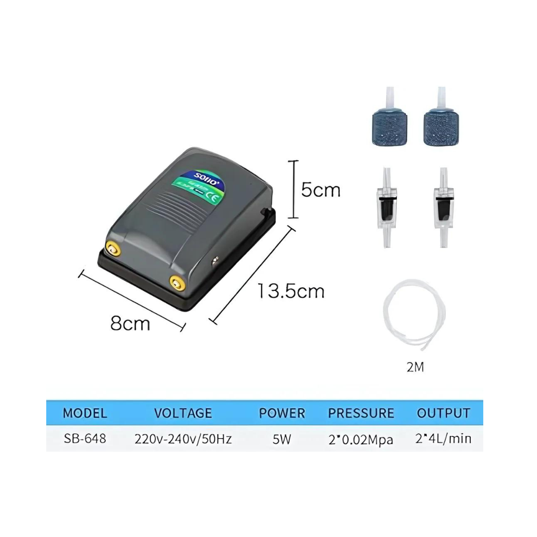 Air Pump SOBO SB-648A Two Way