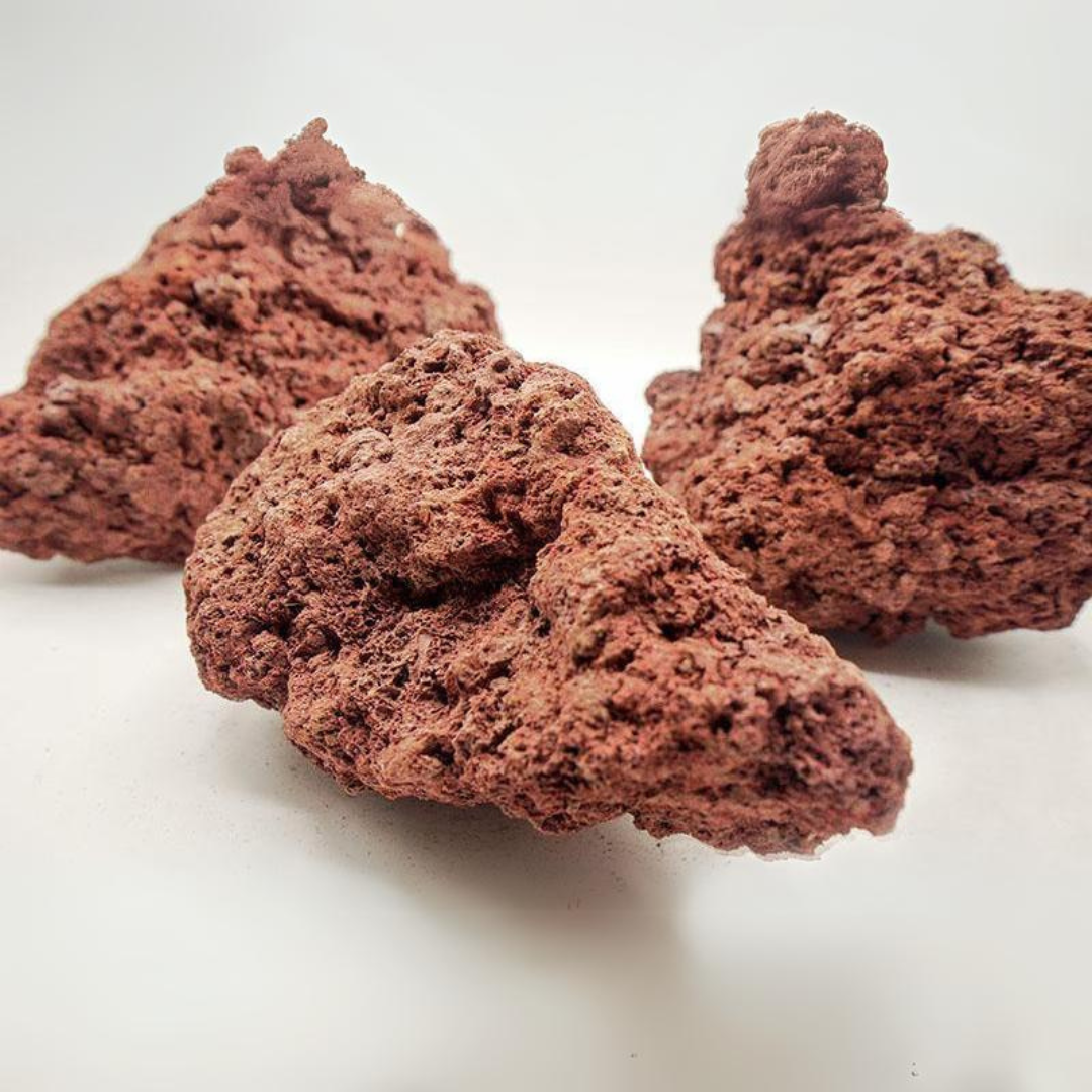 Decor Red Lava Rocks | 1 kg