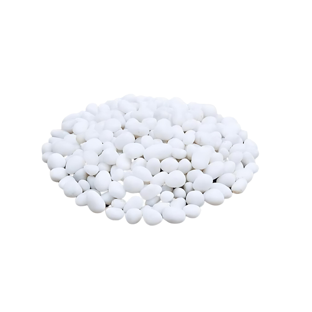 Decor White Pebbles (0.38 Inches) | 1 Kg