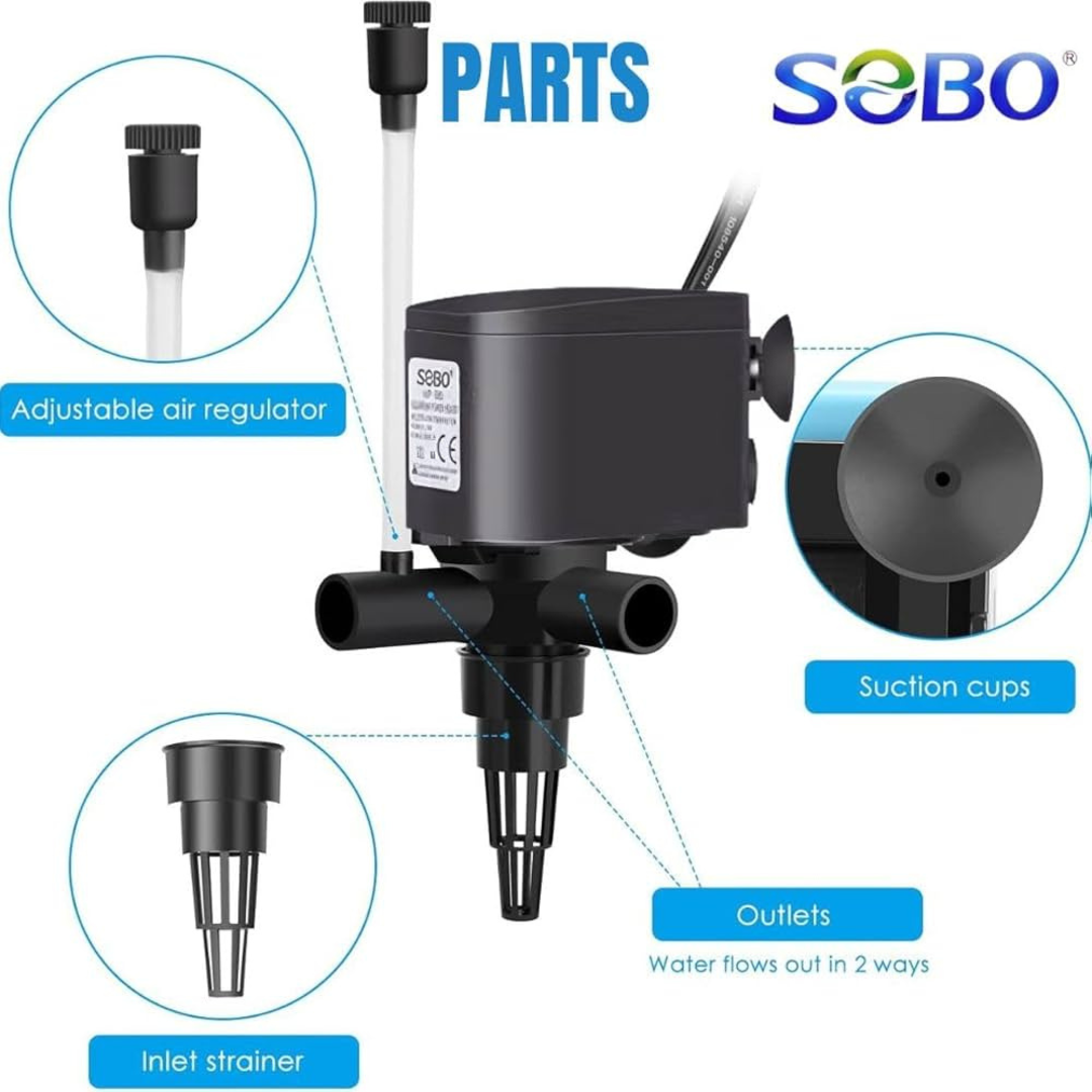 SOBO Submersible Power Head WP-1880