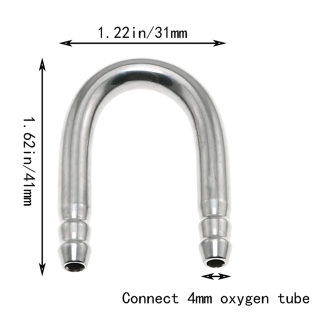 CO2 Connector U Bend Stainless Steel