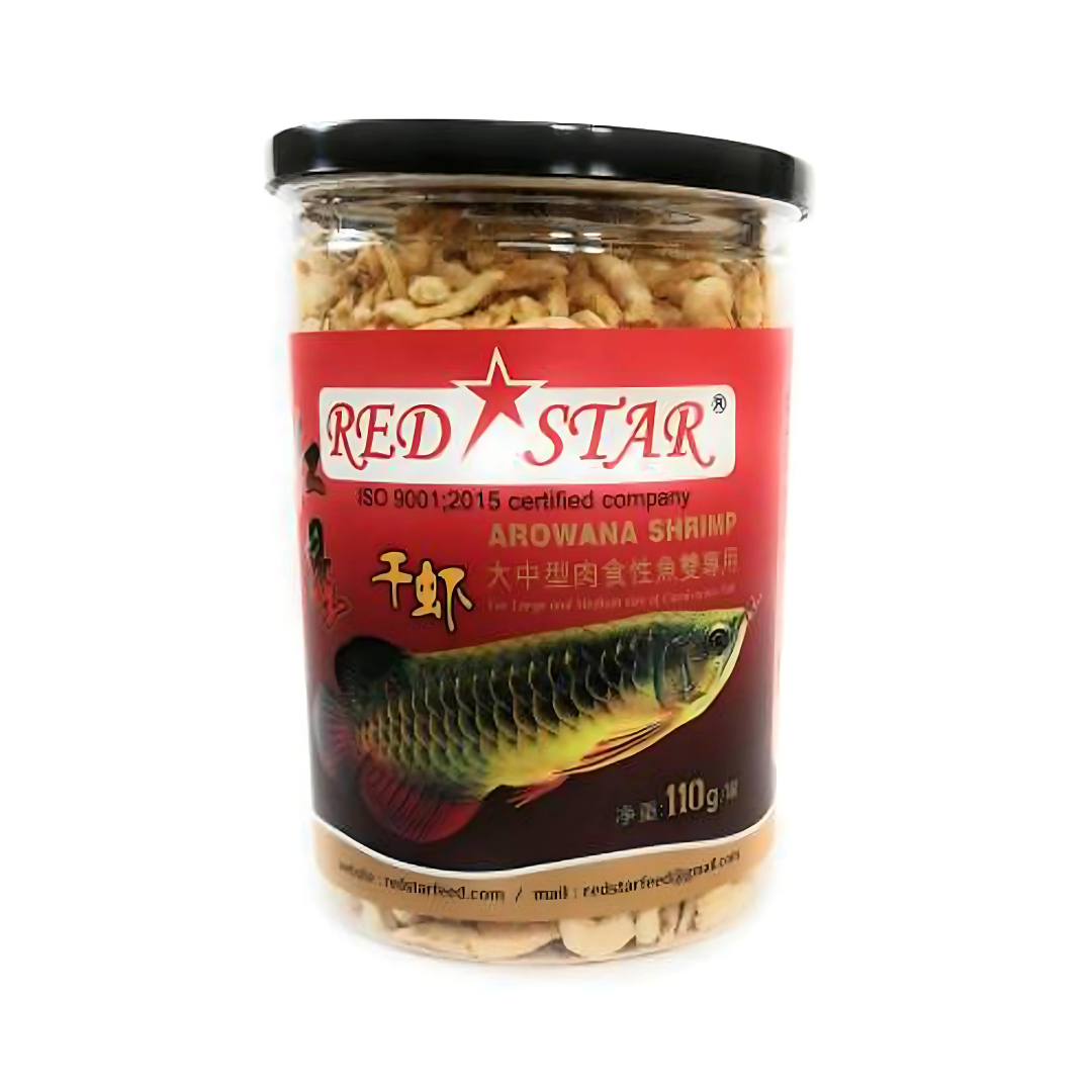 Food Red Star Arowana Shrimp 110gm