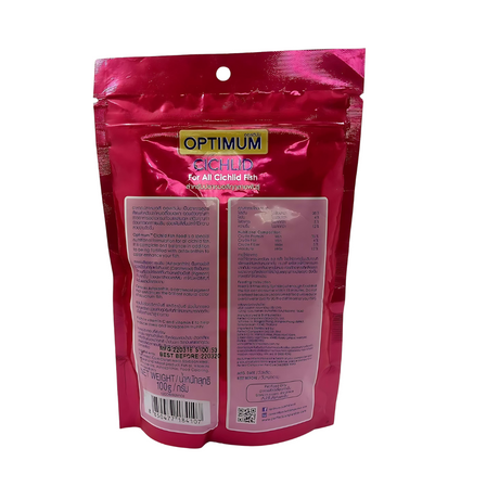 Food Optimum Cichlid Quick Red 100gm