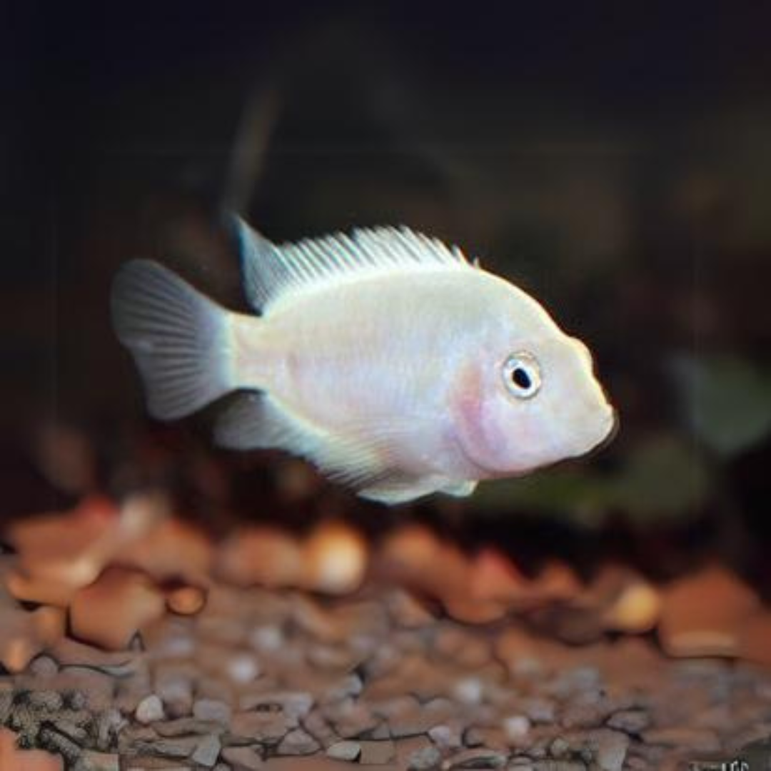 White Convict Cichlid (1-1.5 Inches) | Single