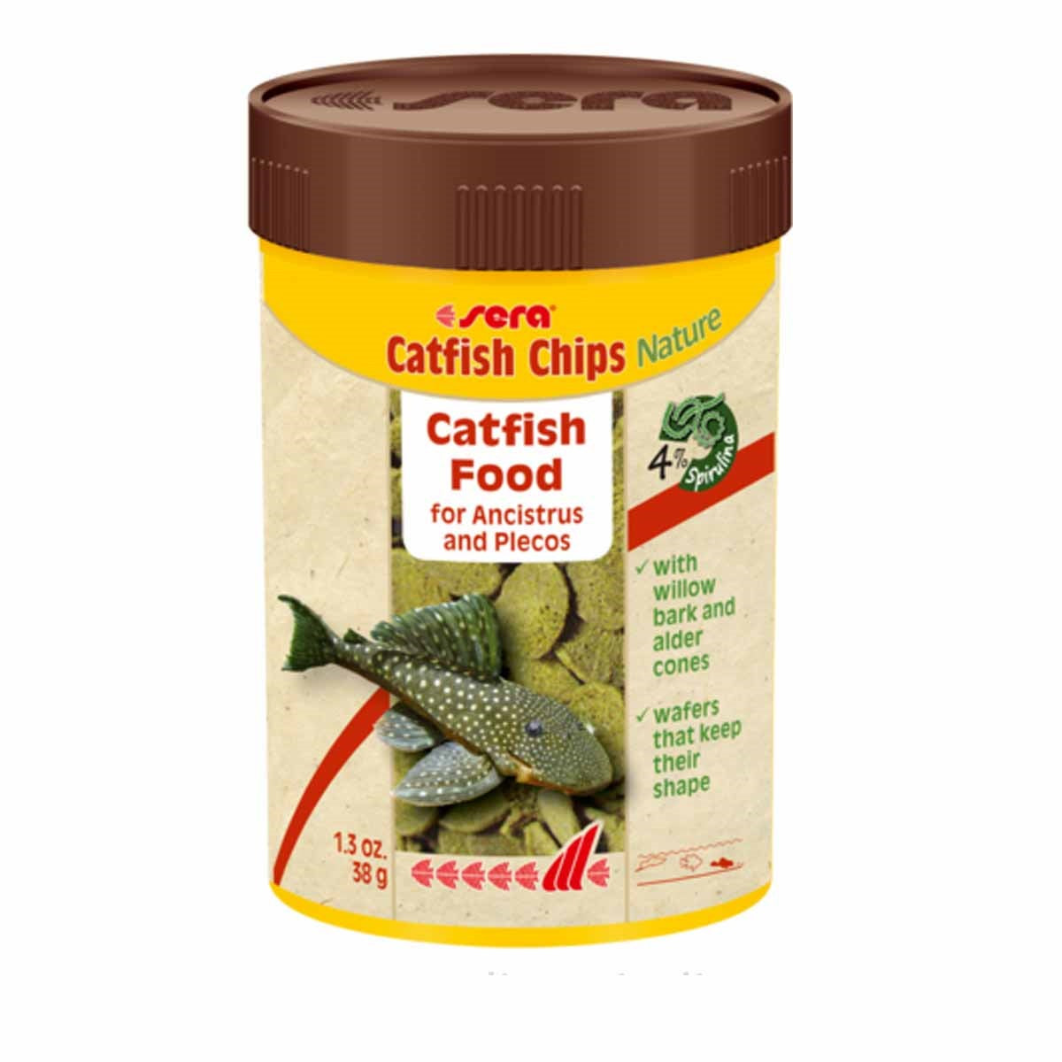 Food Sera Catfish Chips Nature 38gm