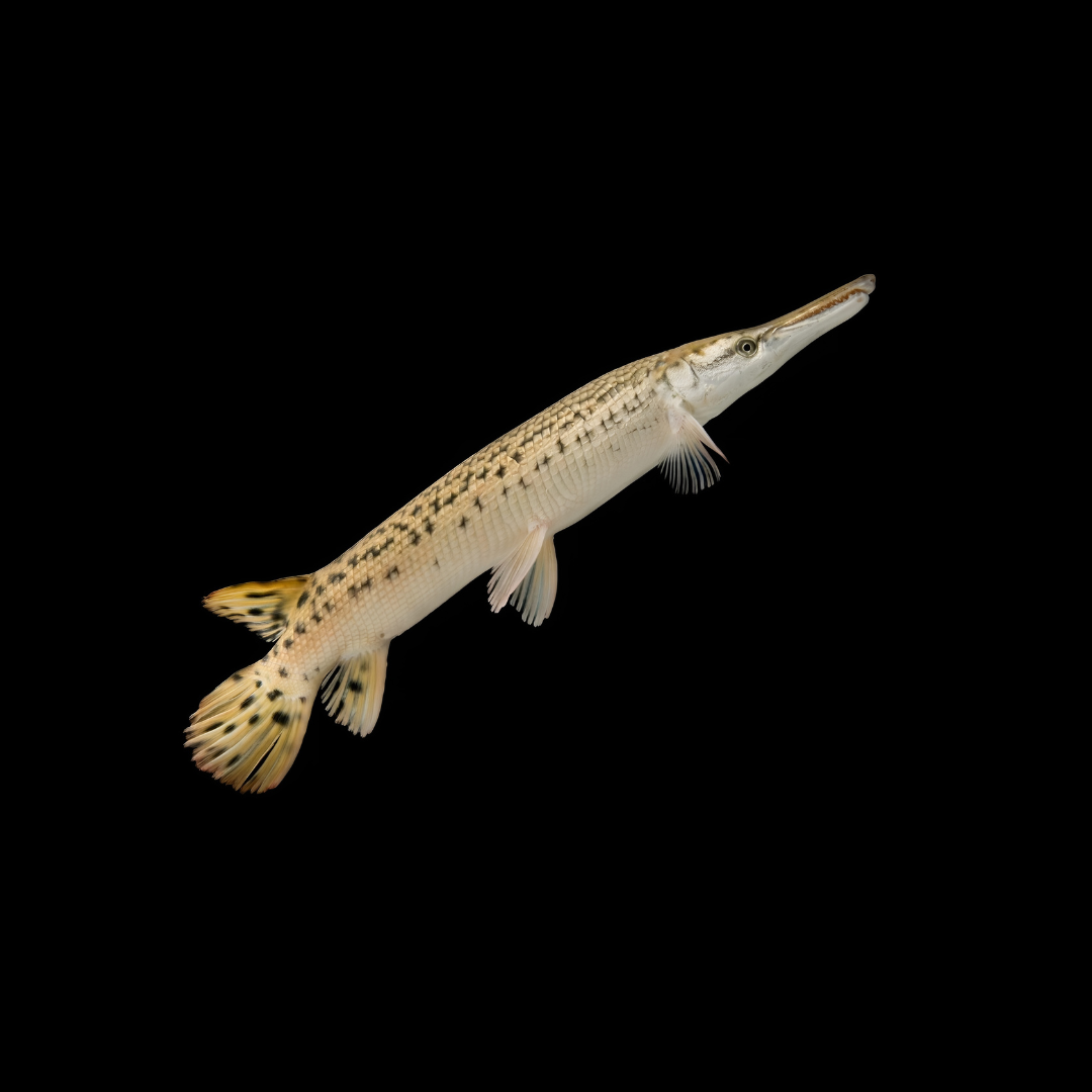 Aligator Gar 3 4 Inches Single cloningaquapets