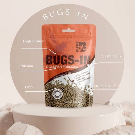 BUGS-IN Goldfish Formula Floating Pellets 100gm