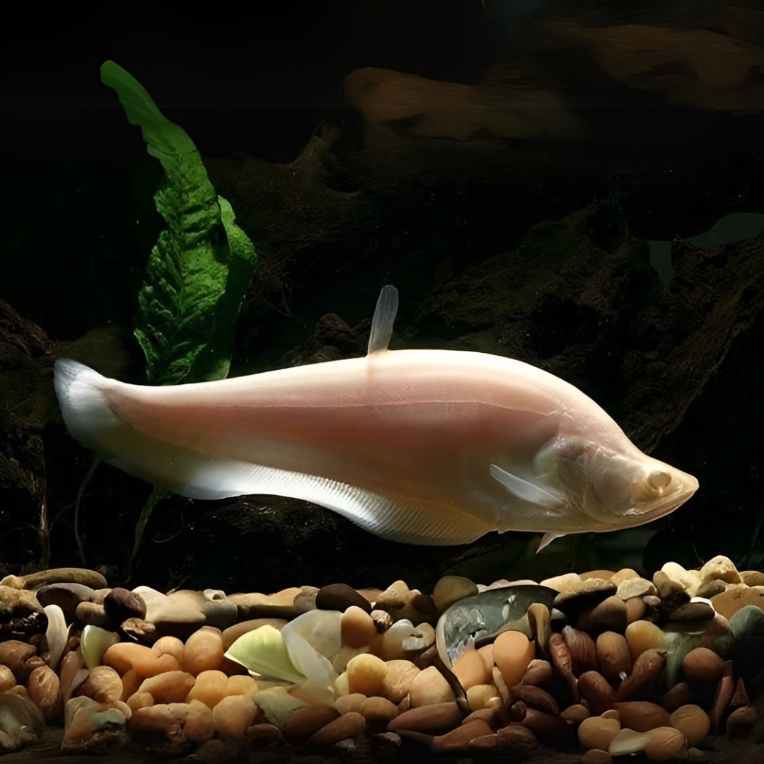 Albino Royal Clown Knife Fish (5-6 Inches) | Single